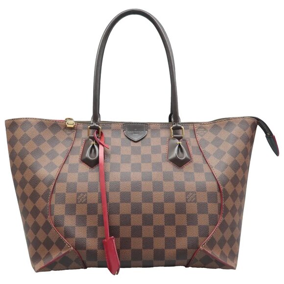 Louis Vuitton Handbags - 100% Authentic Louis Vuitton Caissa Brown Damier Ebene Canvas Tote
